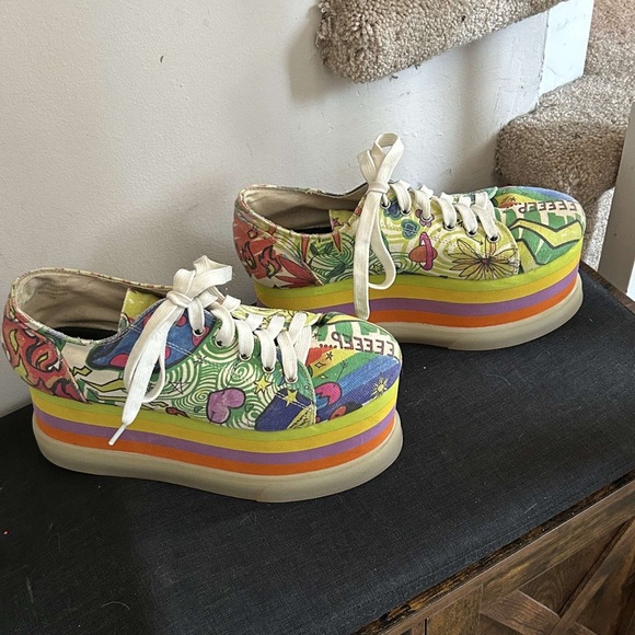 COPY - Currentmood light up platform sneakers - Picture 2 of 4